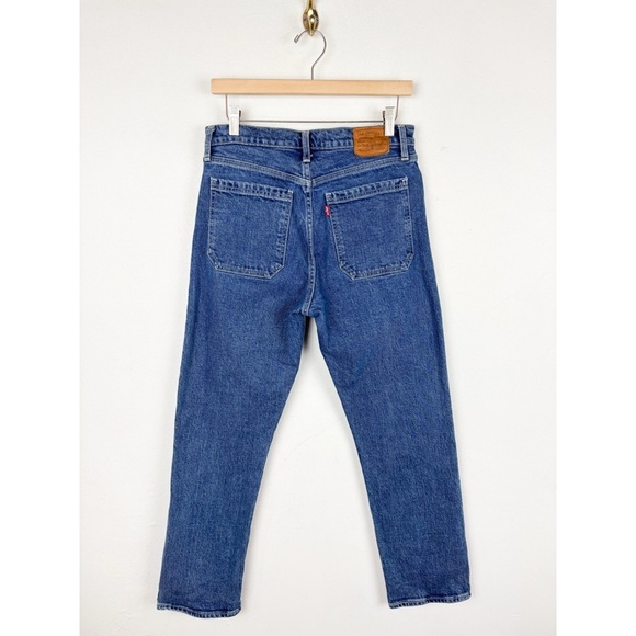 Levi’s Premium Wedgie Straight Button Fly Utility Jean Sz 29 - Picture 4 of 9